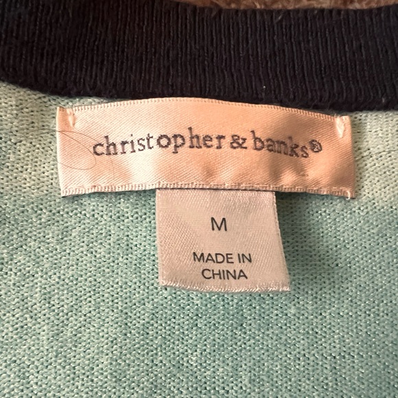 Christopher and Banks Colorblock Cardigan - Picture 4 of 4